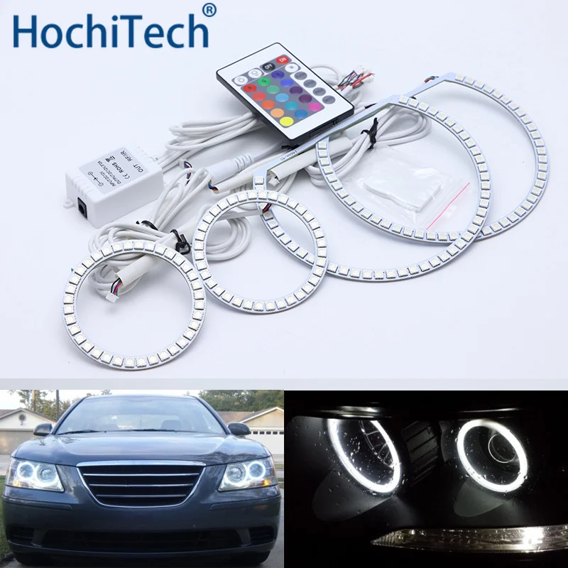 Дневные ходовые огни DRL для Hyundai Sonata NF трансформация 2008 2009 2010 разноцветные