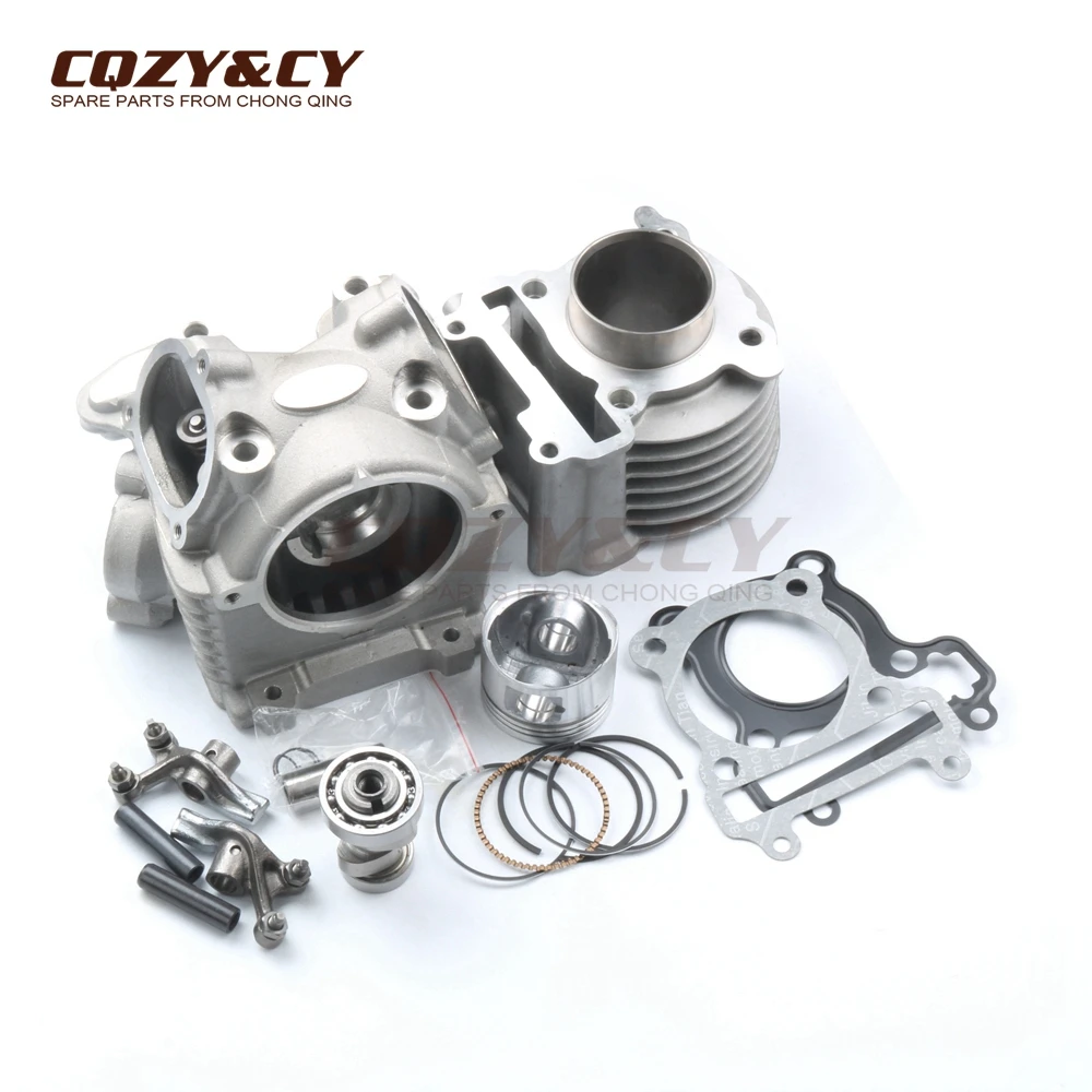 Комплект цилиндров с головкой и вариатором 125cc для YAMAHA BWS ZUMA 125 YW125 CYGNUS X 4V 52 4