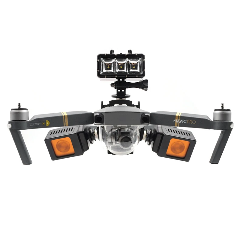 Для DJI Mavic Pro Drone Gimbal Крепление для камеры многофункциональный фиксированный кронштейн светодиодный светильник держатель с пряжкой для DJI Mavic Pro Аксессуары
