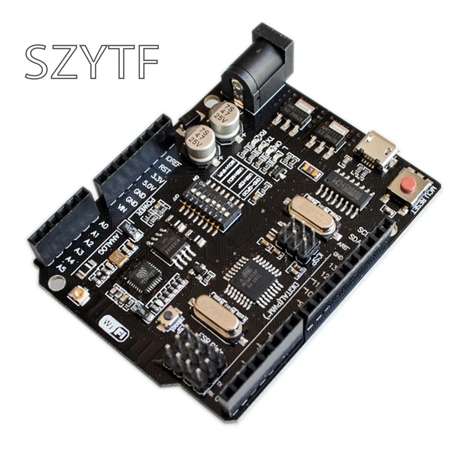 WiFi R3 ATmega328P+ ESP8266(32 Мб памяти), USB-TTL CH340G