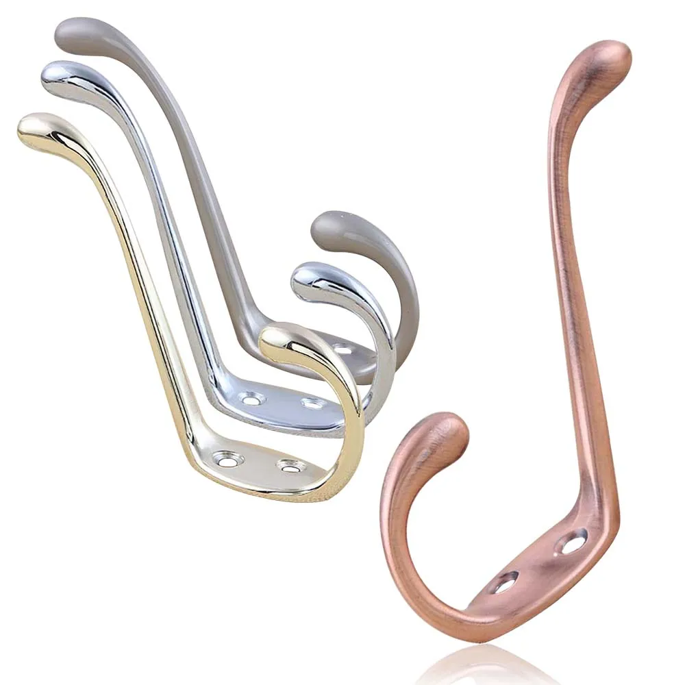 FGHGF винтажный античный цинковый сплав крючок пальто Одежда Полотенце Дверь