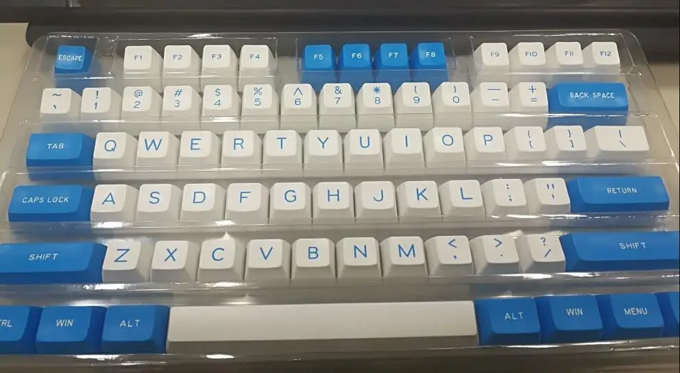 Механические клавиши клавиатуры MAXKEY keycaps SA keycap Double shot ABS игровая клавиша 127 клавиш