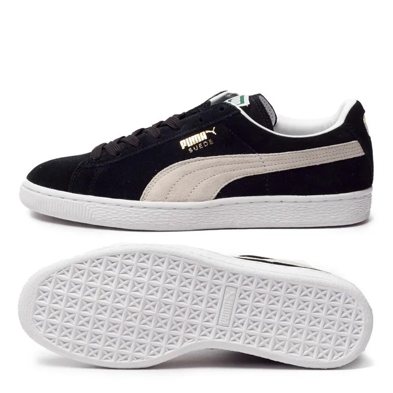 Оригинальный Новинка 2017 Puma Suede Classic + унисекс Обувь для скейтбординга
