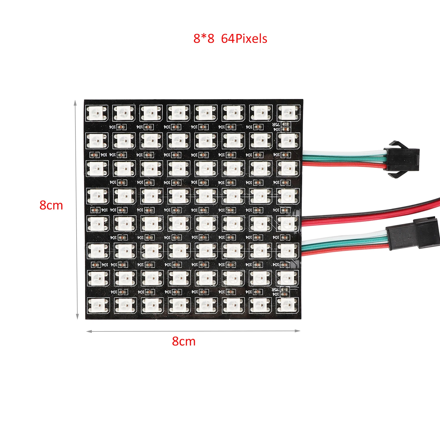 Светодиодный пиксель DC5V WS2812B WS2812 цифровой гибкий светодиодный Панель