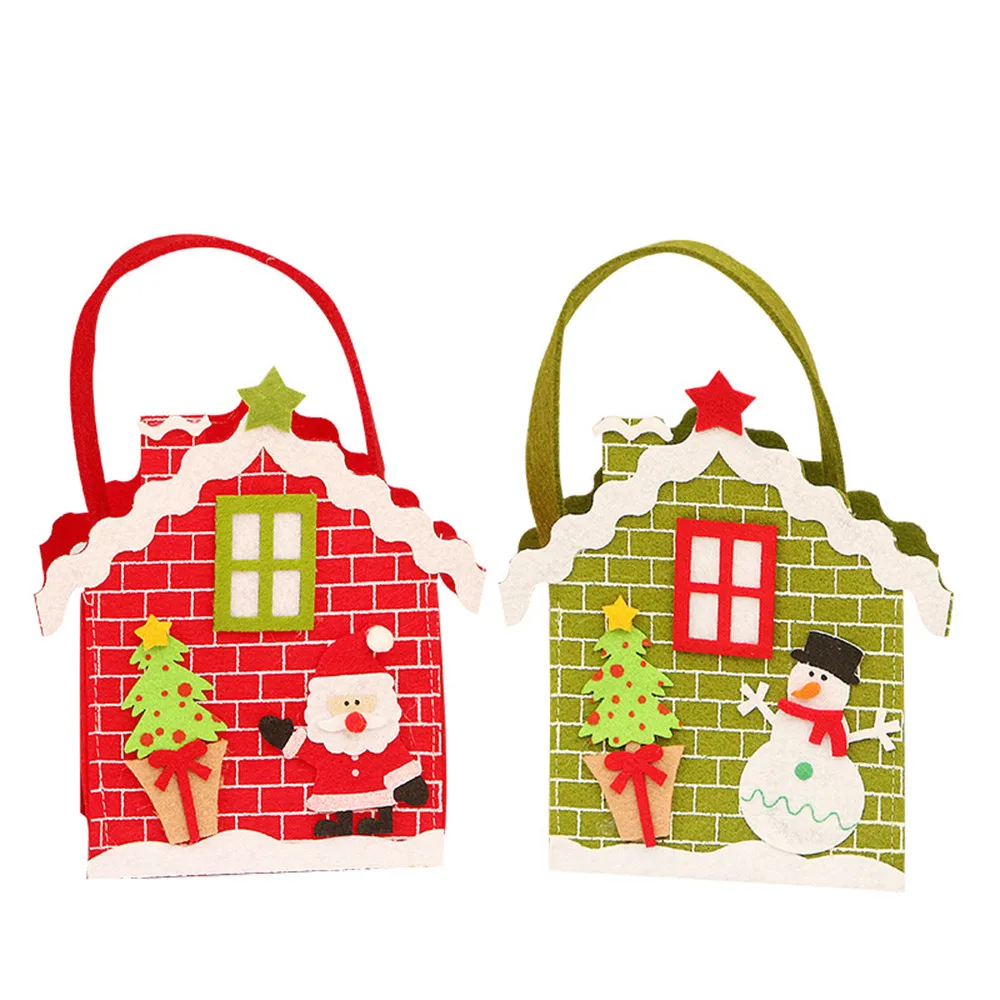 OCARDIAN счастливый Рождественский подарок сумка Нетканая маленькая конфетная