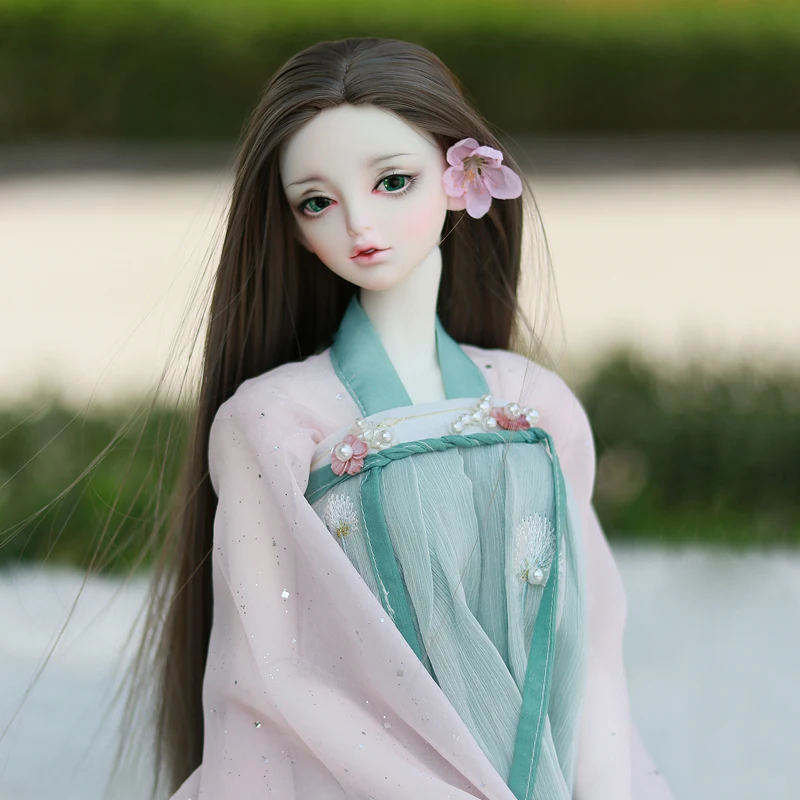 Парик куклы bjd для 1/3 1/4 парик куклы bjd для куклы bjd длинный прямой может Модель парик