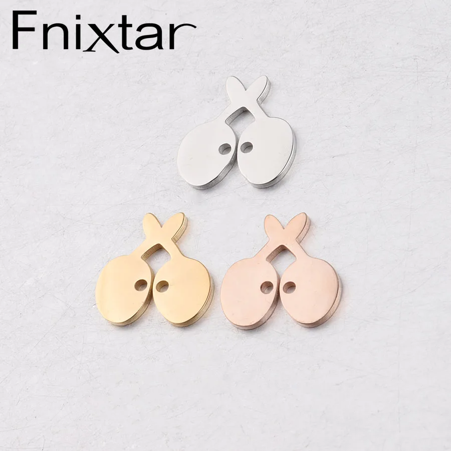 Fnixtar Cherry Charm зеркальная полировка из нержавеющей стали фруктовые вишневые