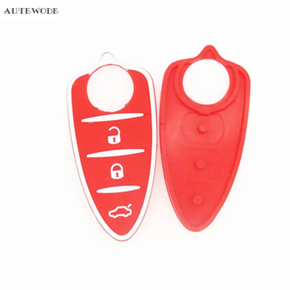 AUTEWODE силиконовый чехол для ключей резиновая накладка Alfa Romeo Mito Giulietta 159 GTA флип
