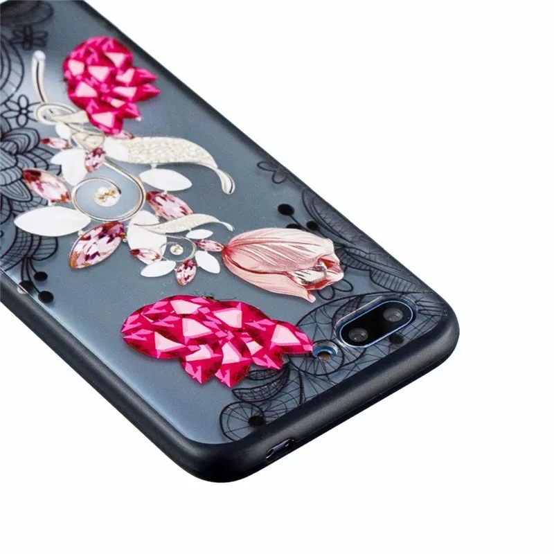 Кружевной Цветочный чехол для телефона huawei P20 Lite Pro P Smart Honor 9 mate 10 Lite Pro Enjoy 7s 8 Y7 Prime Мягкий силиконовый чехол