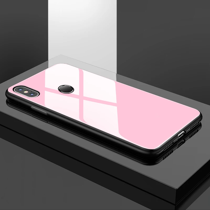 Чехол для телефона YUETUO из закаленного стекла capinha чехол xiaomi mi a2 6x mia2 a 2 mi6x 6 x my