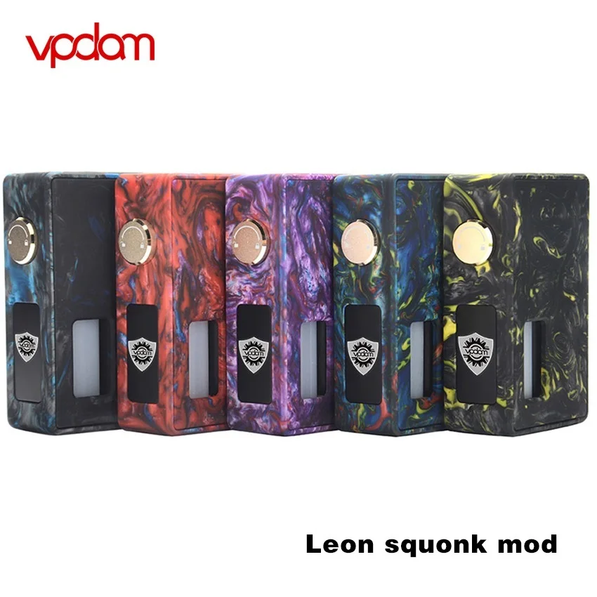 Оригинальный vpdam Леон Squonk поле механический мод электронная сигарета для BF RDA