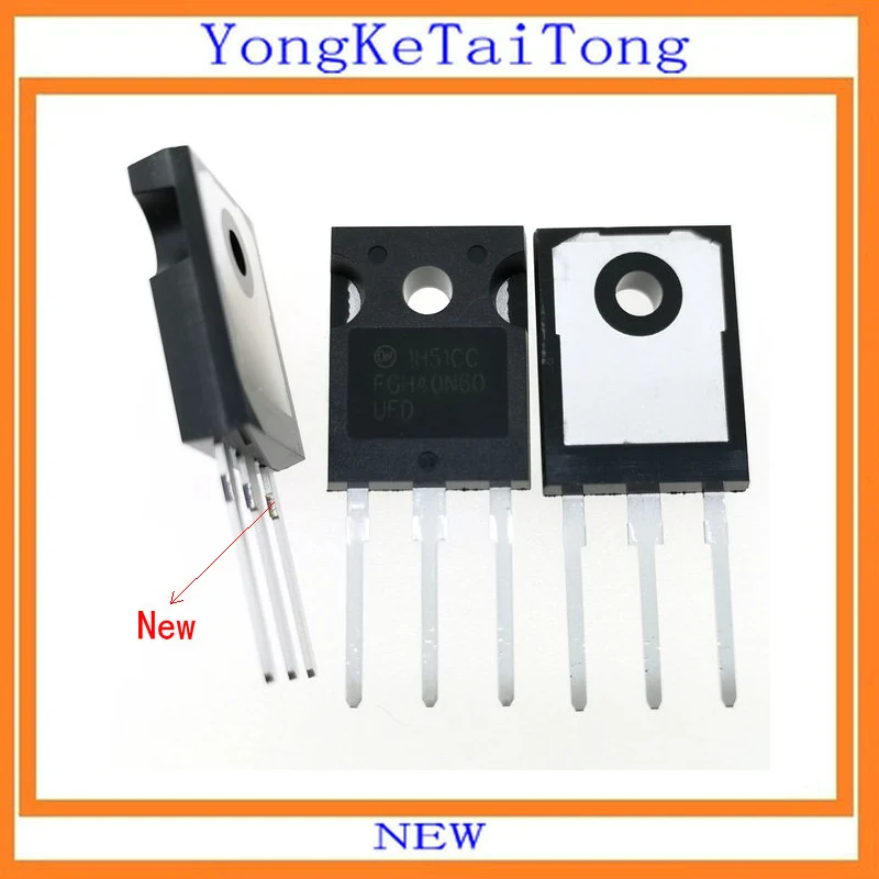 10 шт. FGH40N60UFD FGH40N60 40N60 с изолированным затвором(IGBT) 600V 40A TO247