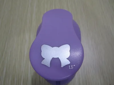 Bow 1," Круглый Дырокол Perfurador De Eva для детей, резак для скрапбукинга, дырокол для скрапбукинга, Круглый дырокол для бумаги, дырокол для детей - Цвет: Bow