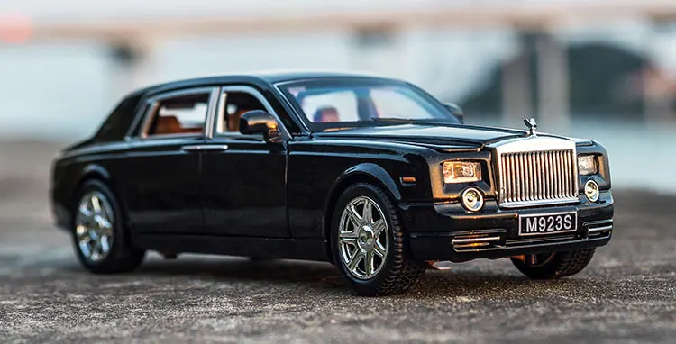 KIDAMI литье под давлением 1:24 Rolls-Royce Phantom Модель автомобиля украшения мальчик подарок на день рождения игрушки для детей автомобиль игрушки