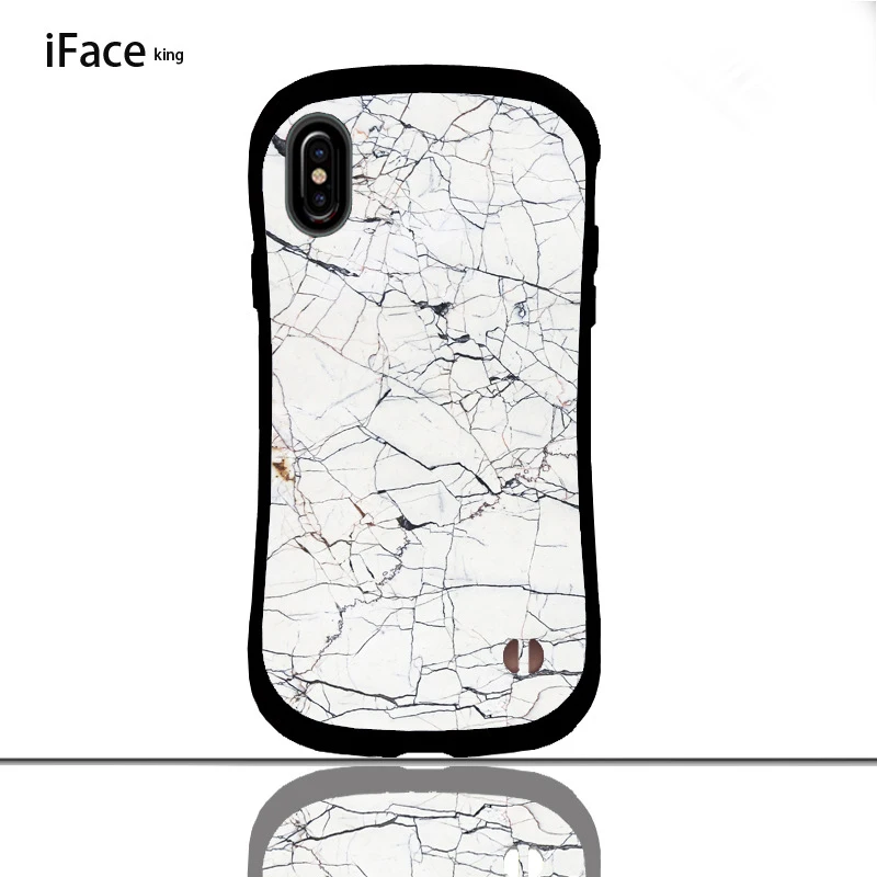 iFace king Marble Phone Case Cover for Iphone 7 8 Plus X XR XS MAX Protective Anti-knock Shell Capa Coque Funda |
