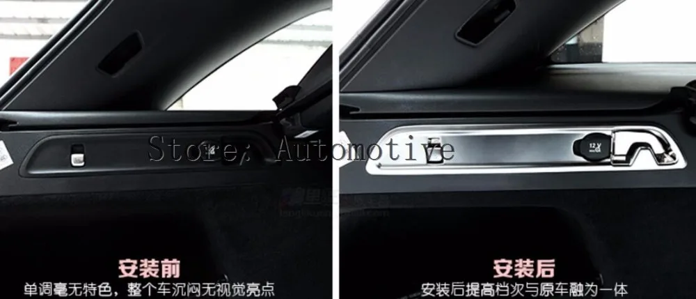 Для Mercedes Benz GLC Class X253 200 260 300 ABS хромированный крюк для багажника декоративная