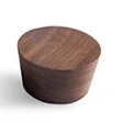 walnut 1 шт. Крючки из цельного дерева скандинавские простые подарки Настенные черный орех креативная вешалка для пальто украшение дома настенная вешалка - Цвет: walnut