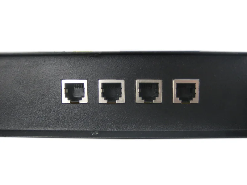 4 FXO порт 1U стойка для крепления VoIP PBX Asterisk Issabel PABX телефонная система SIP voip Elastix 2 0
