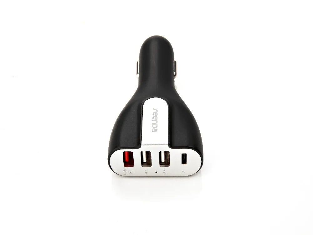 Автомобильное зарядное устройство Moveski с 4 USB портами универсальное