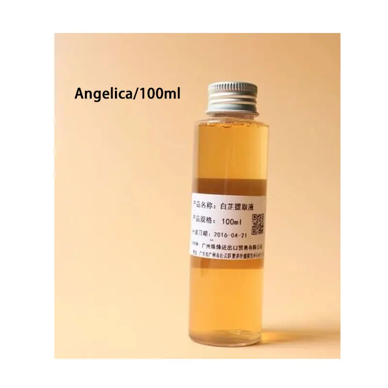 Chinese Angelica Dahurica 100% Pure Natural Plant 100ml Whitening Freckle Control Oil Extraction Solution |