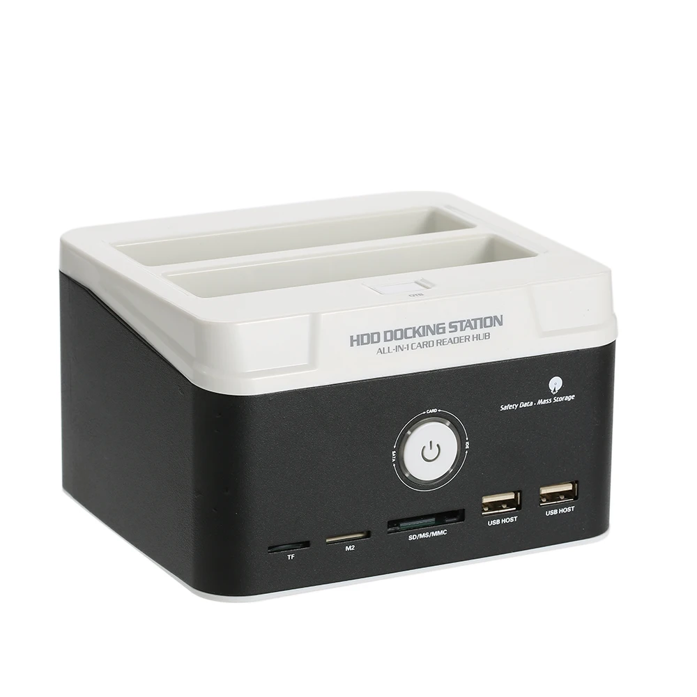 2," /3,5" USB 2,0 на SATA IDE Внешний жесткий диск Док-станция кардридер USB 2,0 концентратор с OTB One Touch резервного копирования