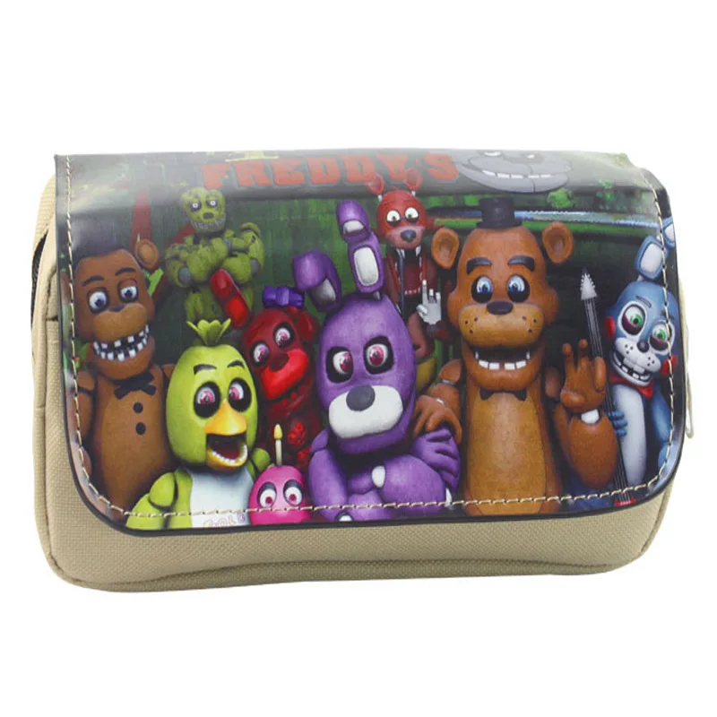 Five Nights at Freddy's FNAF SAO YURI кошелек для студента кошелек на молнии пенал Чехол кошелек