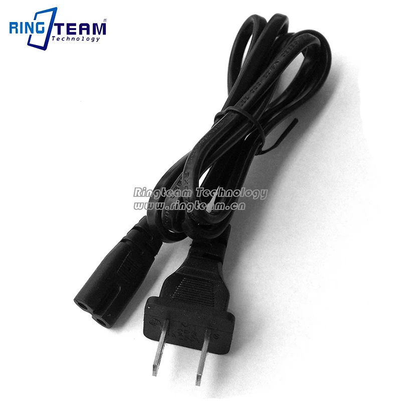 

100Pcs 1.2M SAA US Plug 2 Plat Pins Power Cord for Netbook / Light / Lamp / Camera AC Adapters Fits USA Canada Japan Thiland ...