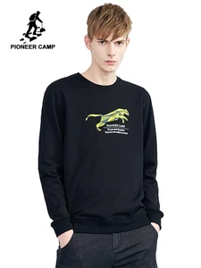 Пионерский лагерь мужские свитшоты брендовая одежда повседневная с принтом леопарда толстовки Мужчины Качество мужской осень весенние спортивные костюмы AWY801239