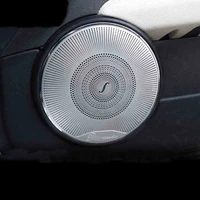 accessories for mercedes benz c class w204 c180 c200 car interior door audio speaker loudspeaker trim cover stiker car styling