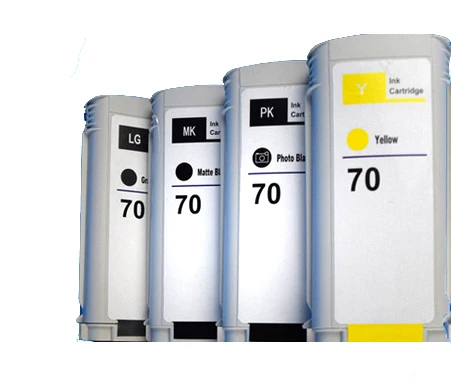 8x чернильный картридж совместимый с заменой для hp70 70 Designjet Z2100 Z3100 Z3200 Z5200 130 мл |