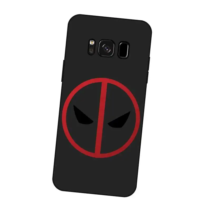 P200 Spiderman Black Silicone Case Cover For Samsung Galaxy S5 S6 S7 S8 S9 S10 5G S10E S11 S11E Lite Edge Plus |