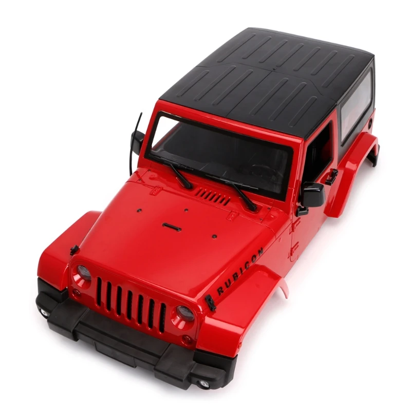 1/10 RC пульт дистанционного управления грузовик жесткий корпус навес Rubicon Topless для SCX10/D90