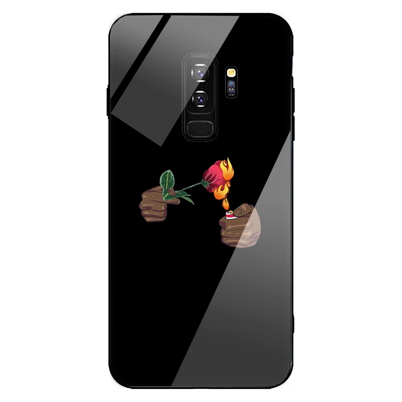 Baby Mouse Mama Super Mom Girl Phone Case For Samsung galaxy S10 S8 S9 plus note 9 8 black edge glass Family Cover Etui |