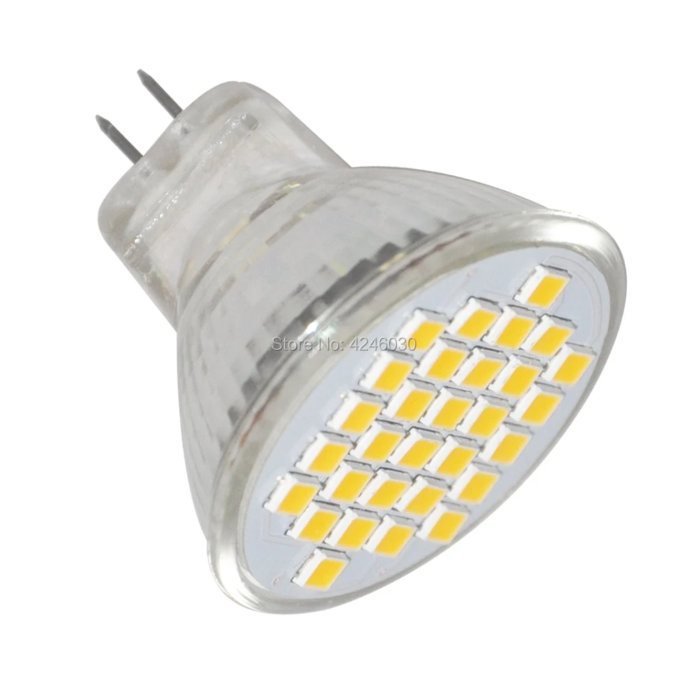 JYL 10 шт Высокая мощность MR11 GU4 2835 SMD 18/30 СИД лампа стеклянный светильник точечного