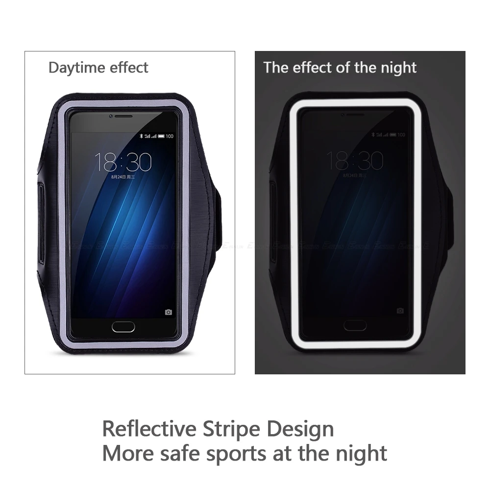 Чехол на руку для Meizu M5 M3 M3s Mini Note Max M3x M3e MX6 MX5 MX5e U10 U20 Sport Running Gym Phone holder Bag