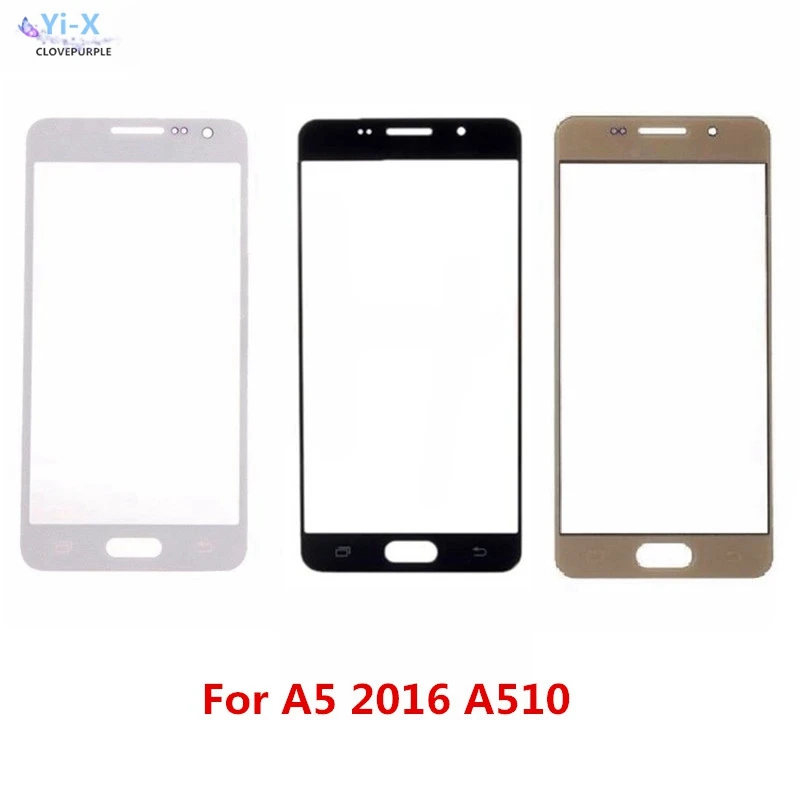 

10pcs/lot Touch screen For Samsung Galaxy A5 2016 A510 A510F Front Outer Glass Top Lens Touch Screen Panel