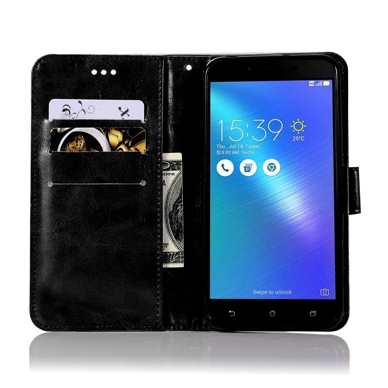 Кошелек чехол для телефона из искусственной кожи ASUS Zenfone 3 MAX ZC553KL ZC ZC553 553 553KL KL X00DD