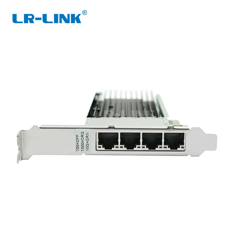 LR-LINK 9804BT 10 Гб ethernet RJ45 lan Карта четырехпортовый pci express x8 сетевая карта сетевой адаптер Nic Совместимость с Intel X710-T4
