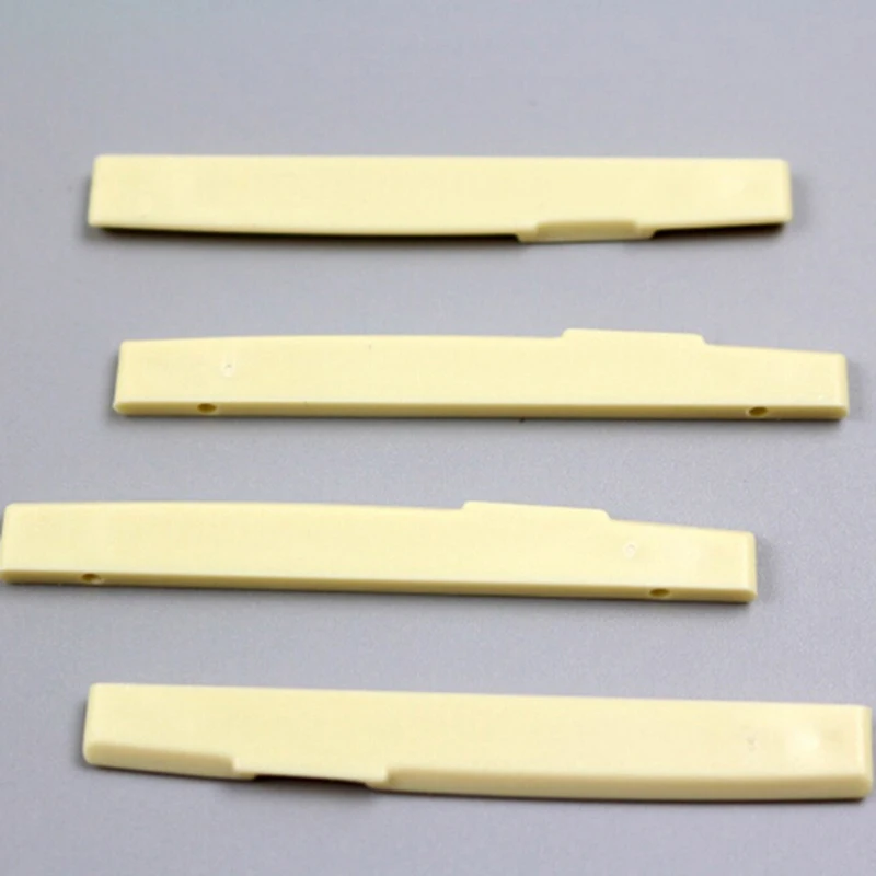 Портативный гитарный мост Гайка Седло для 6 строк Классическая гитара белые