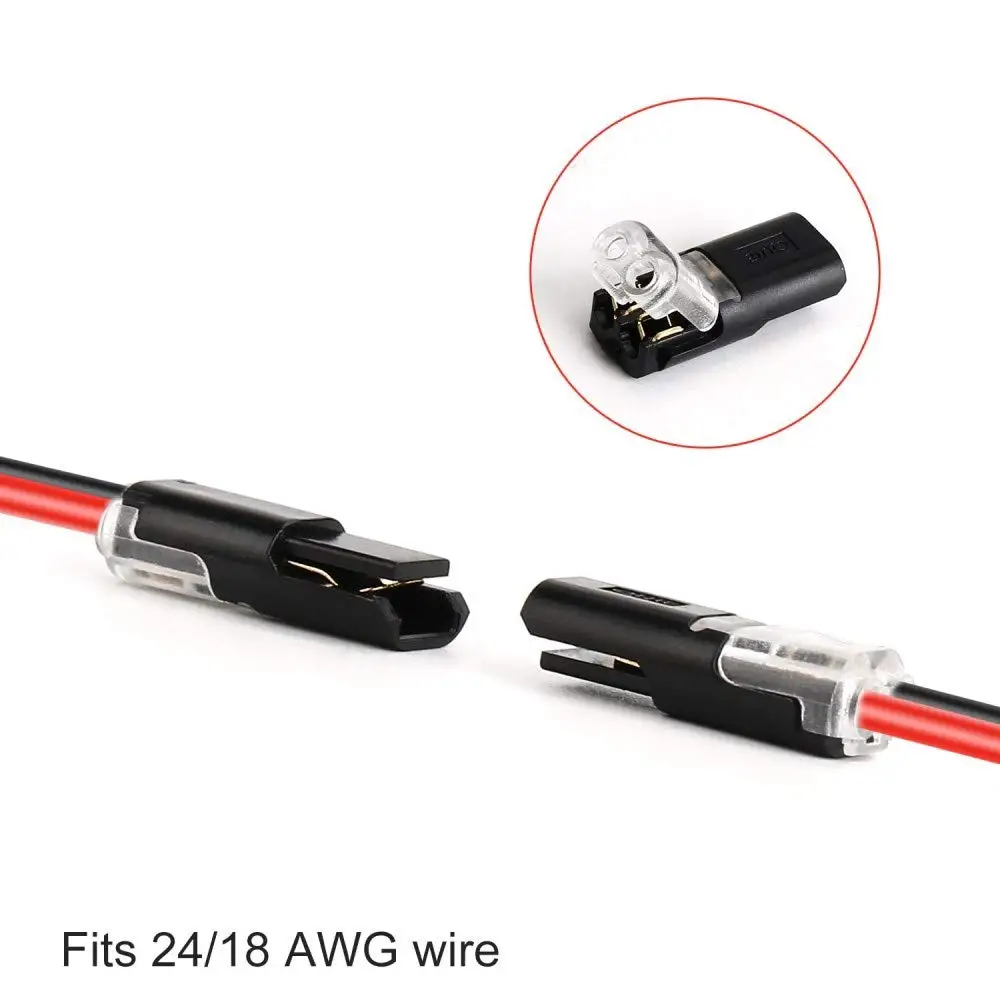 Сменный светодиодный провод жгута проводов разъем 2 Pin степенями свободы