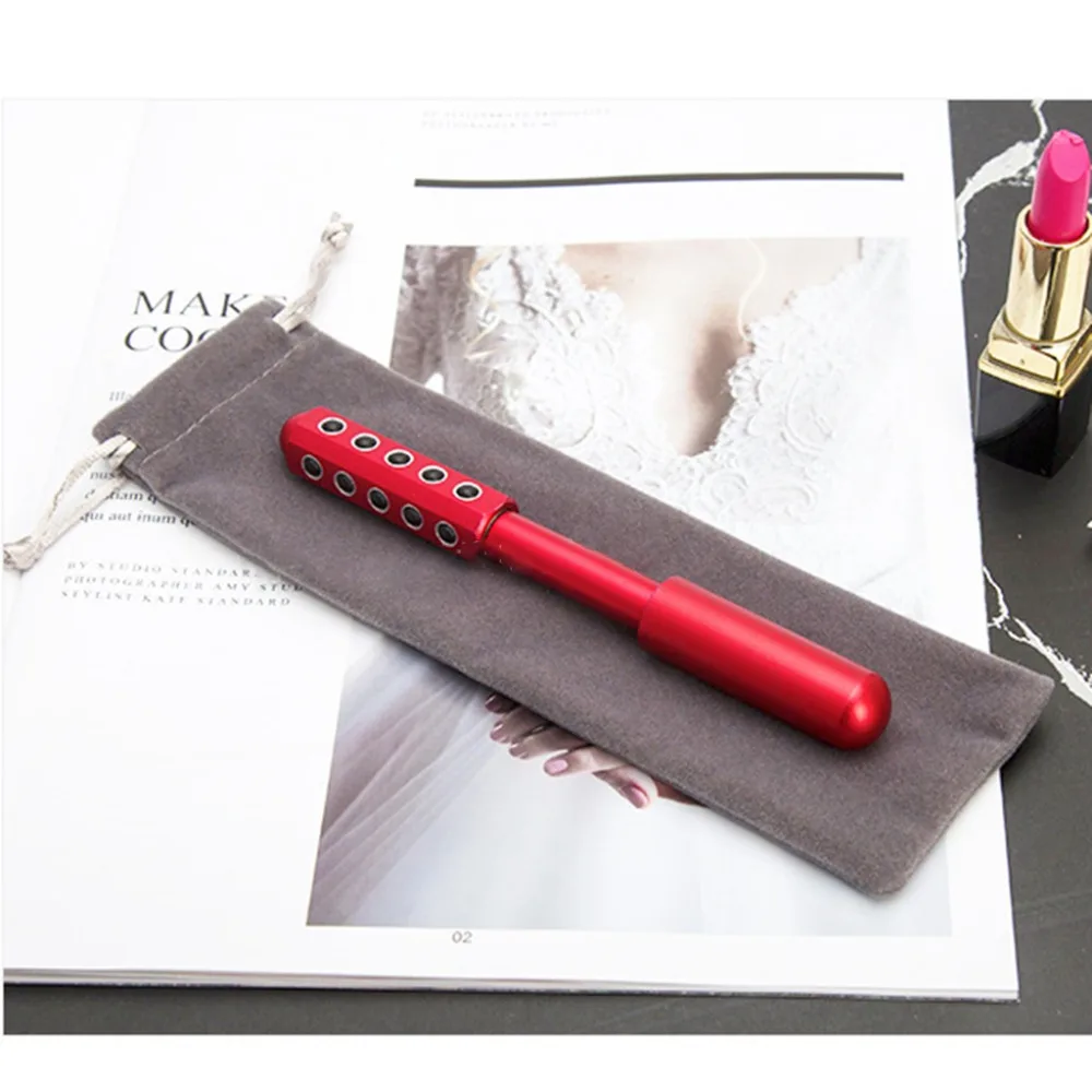 

Face Roller Massager Facial Beauty Massage Stick Tightening Anti Wrinkle Care Beauty Tool Personal Slimming Product With Bag