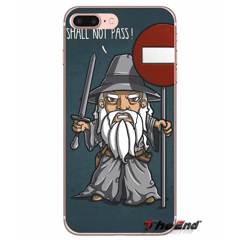 For iPhone X 4 4S 5 5S 5C SE 6 6S 7 8 Plus Samsung Galaxy J1 J3 J5 J7 A3 A5 2016 2017 You shall not pass The Lord of Rings Case | Мобильные