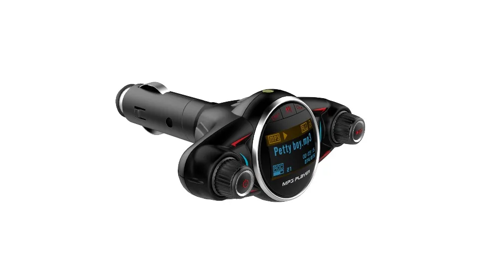 Автомобильный аудио MP3 плеер Handsfree Bluetooth FM передатчик Aux модулятор комплект умный