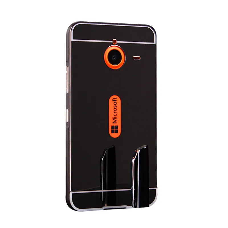 Для Nokia 640XL 640 XL роскошное покрытие для чехла металлическая рамка с зеркальной