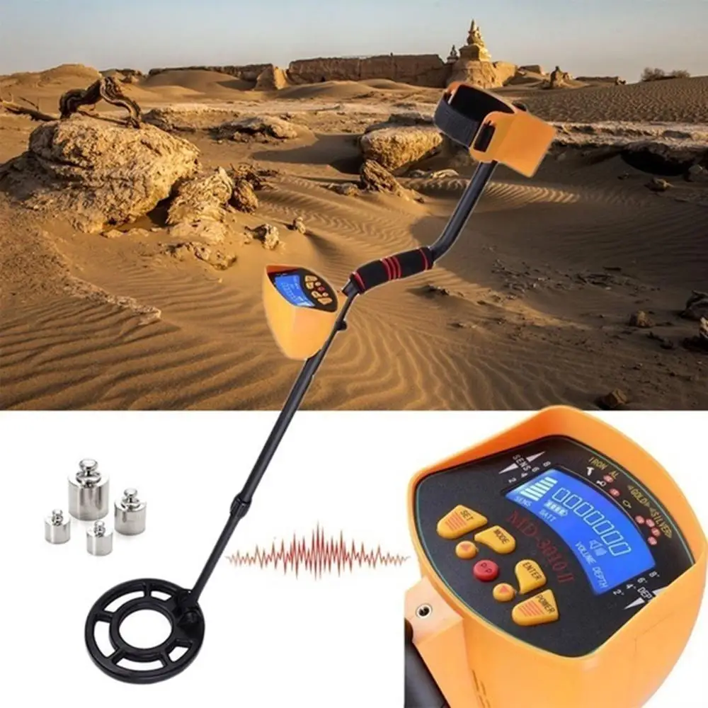 Подземный Профессиональный металлоискатель MD3010II золота с ЖК-дисплеем |