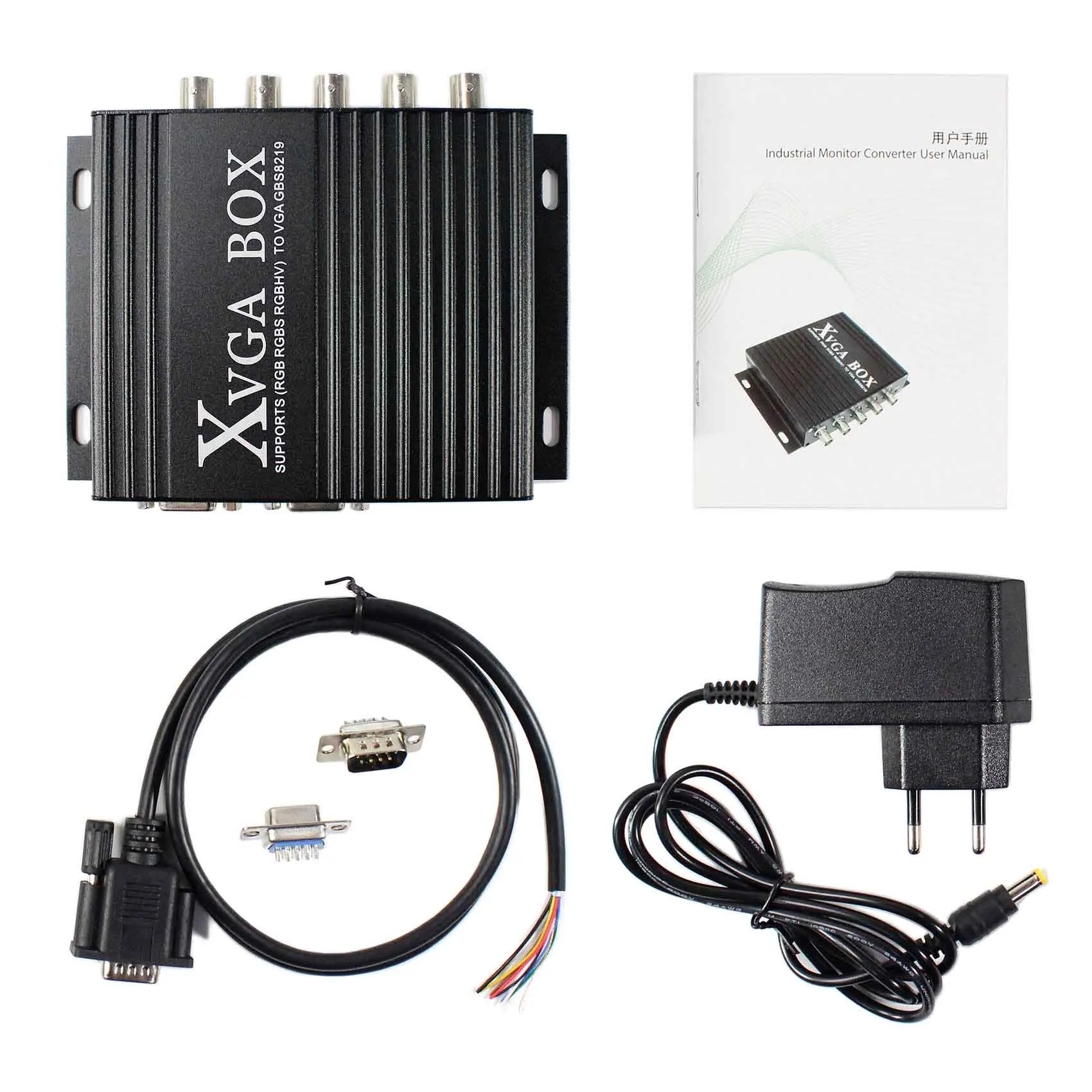 RGB CGA EGA YUV в VGA промышленный монитор сменный видеоконвертер GBS8219|ega to vga|ega vga converterega |