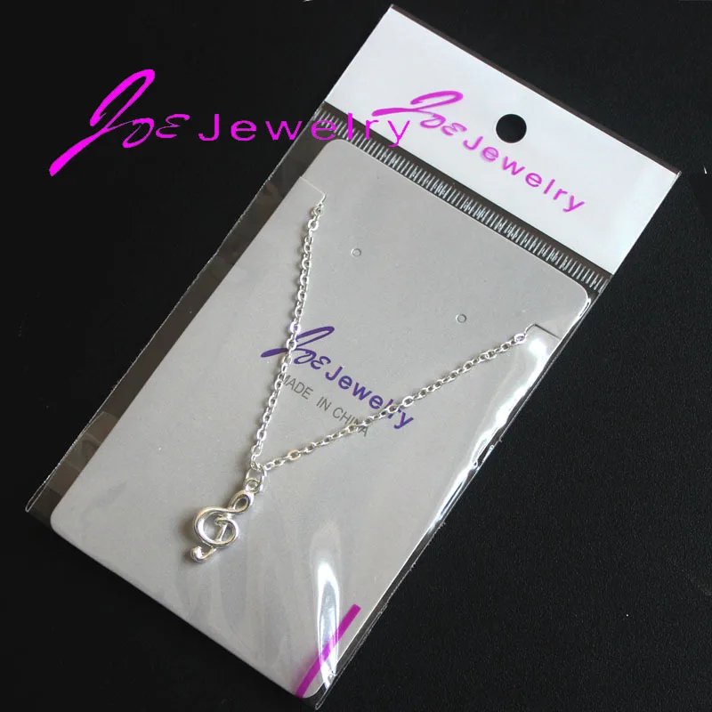 Ожерелье с подвеской в виде музыкальных нот модные украшения ручной работы для