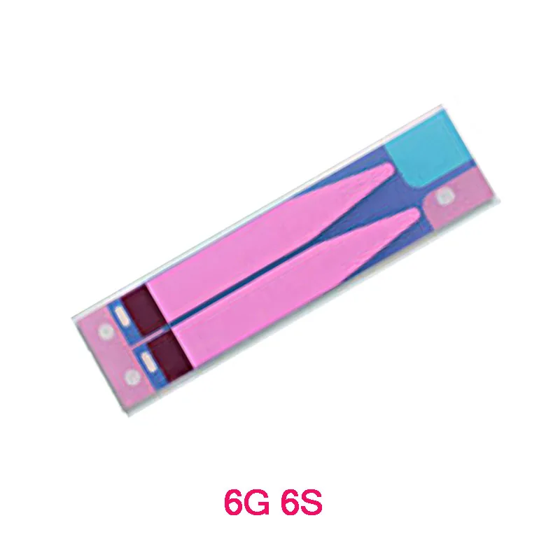 Dedicated For 6G 6S 100 шт./лот, клейкая лента для аккумулятора, двухсторонняя клейкая лента для iPhone 7, 8 Plus, X, 5S, 6, 6 S Plus, сменная лента для телефона samsung - Цвет: Dedicated For 6G 6S