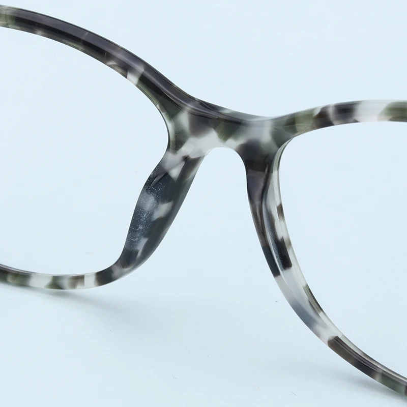 Ацетат женские очки с круглой оправой Nerd прицел прозрачные линзы Ретро винтажные