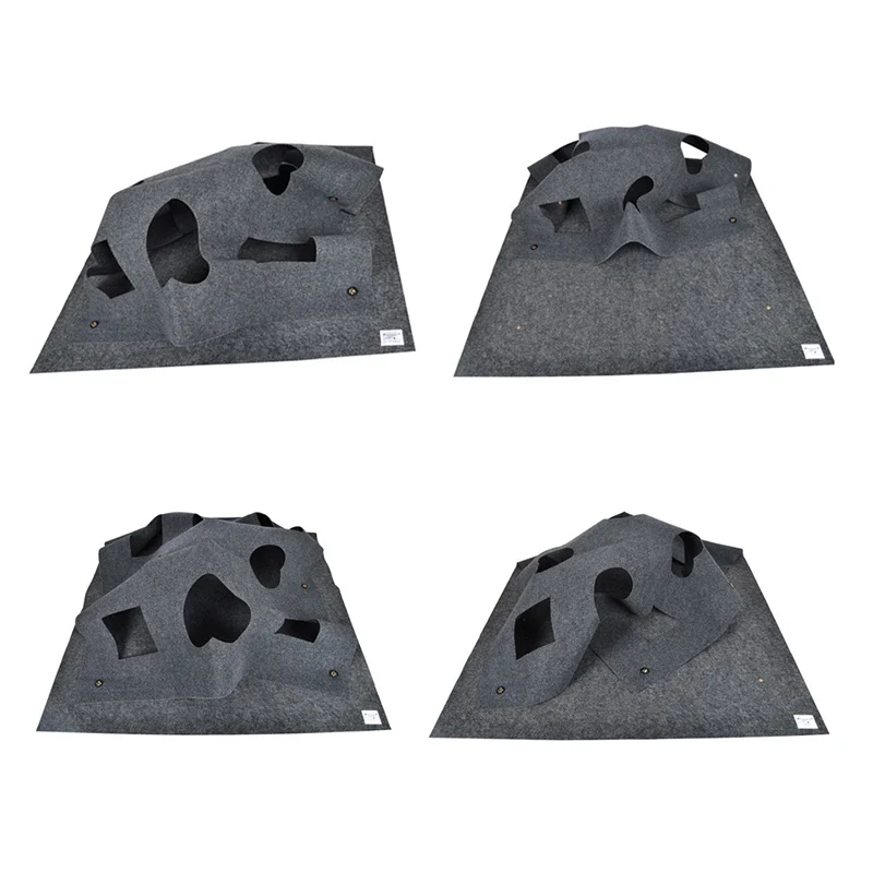 Игровой коврик для кошек игрушка с отверстиями котята белка кролик